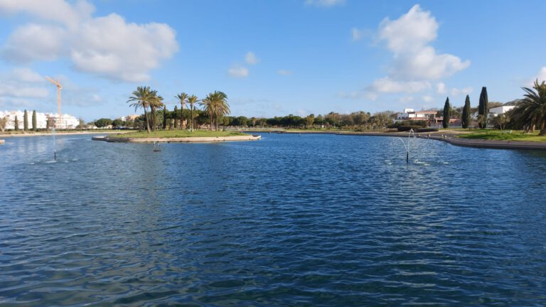 INSTALACIÓN DE FUENTES OXIGENADORAS Y ORNAMENTALES EN EL LAGO NORTE DE COSTA BALLENA