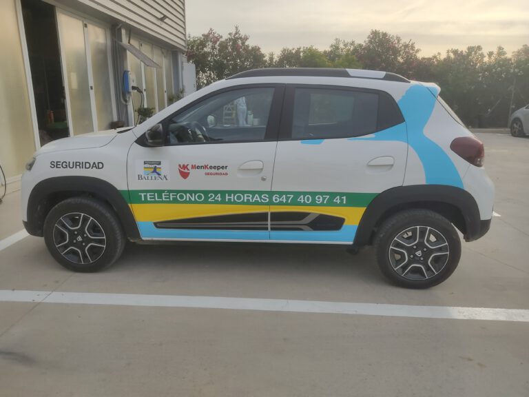 Nuevo vehículo eléctrico para el servicio de seguridad de Costa Ballena Chipiona